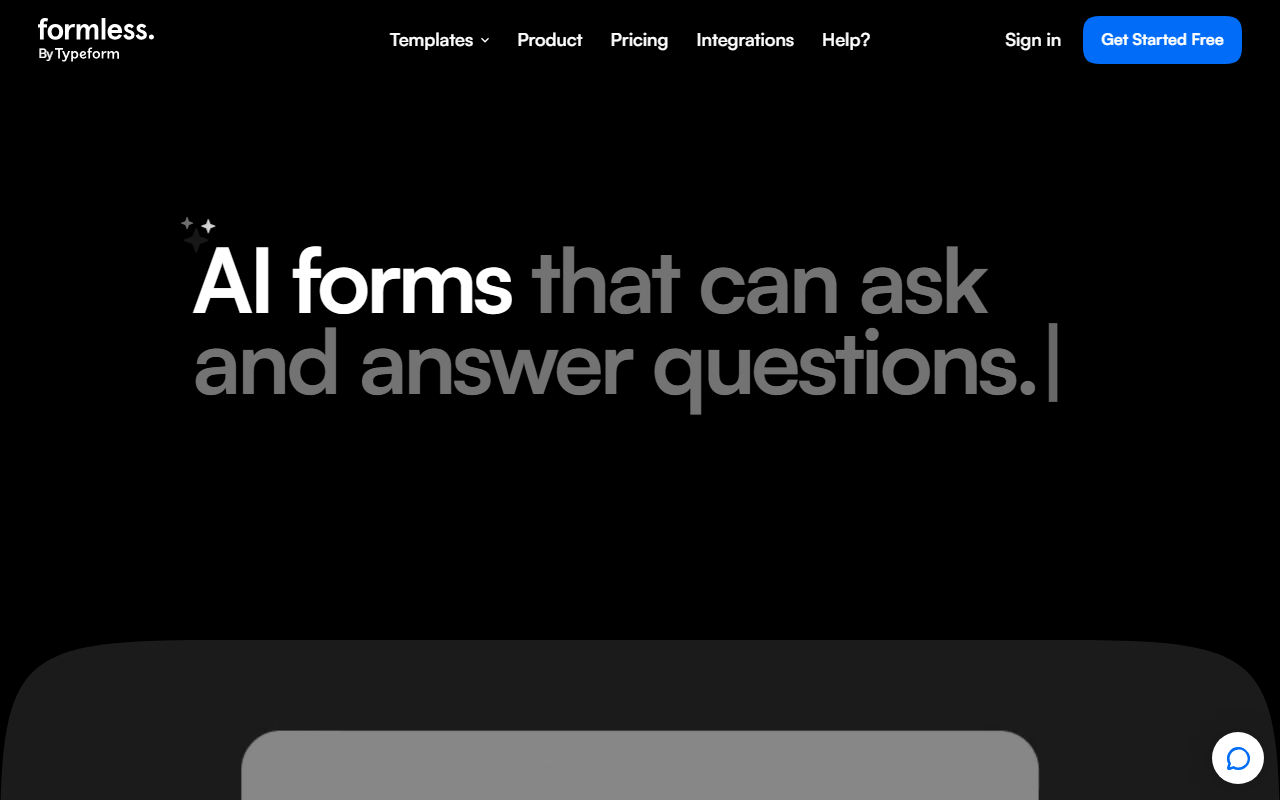 Formless screenshot