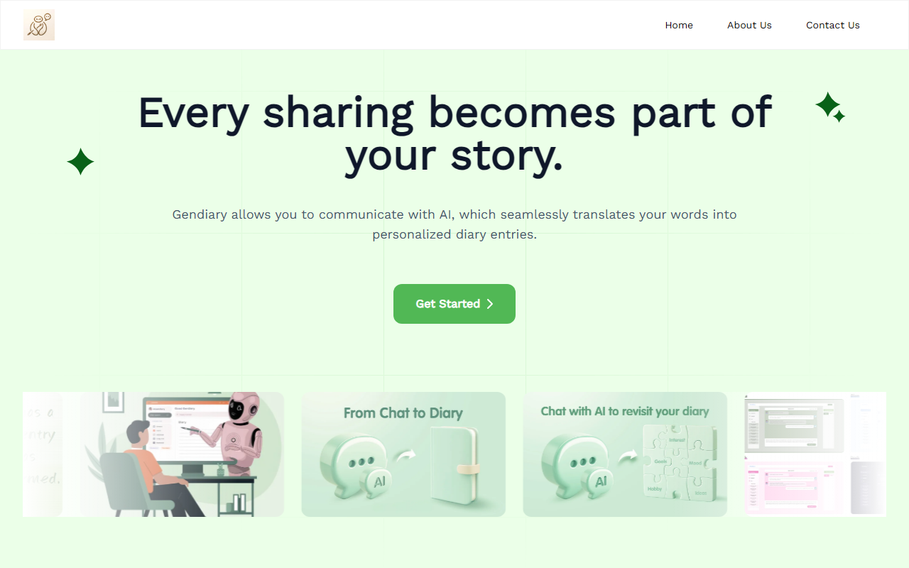 Gendiary screenshot