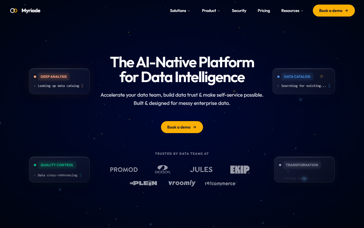 Myriade screenshot