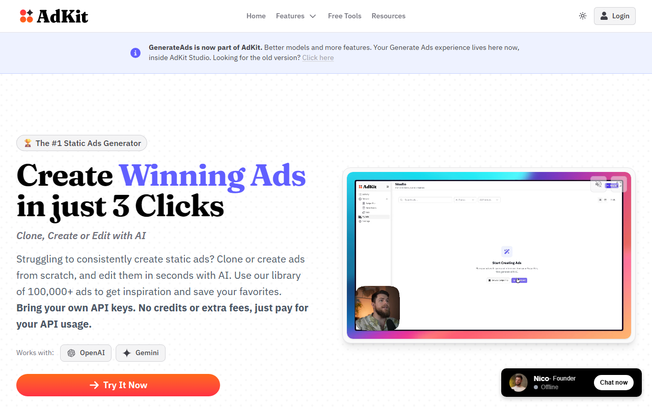 GenerateAds screenshot