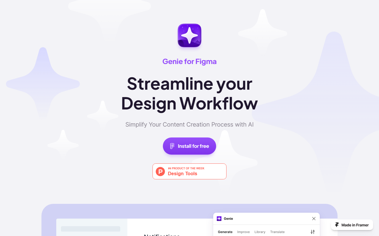 Genie screenshot