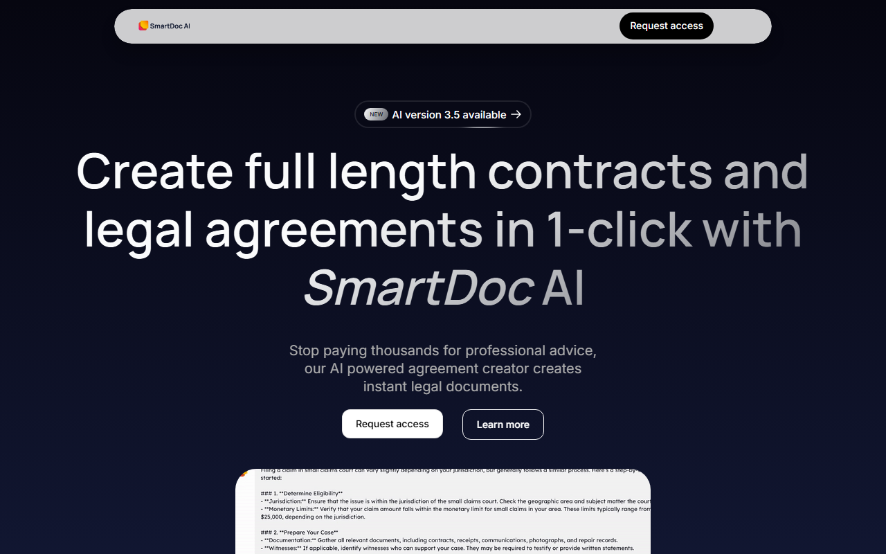 SmartDoc AI screenshot