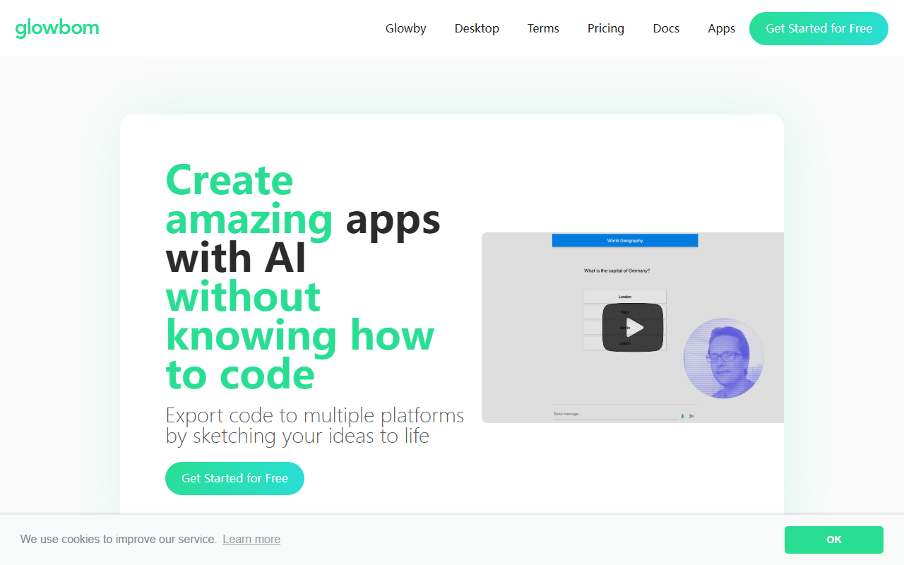 Glowbom screenshot