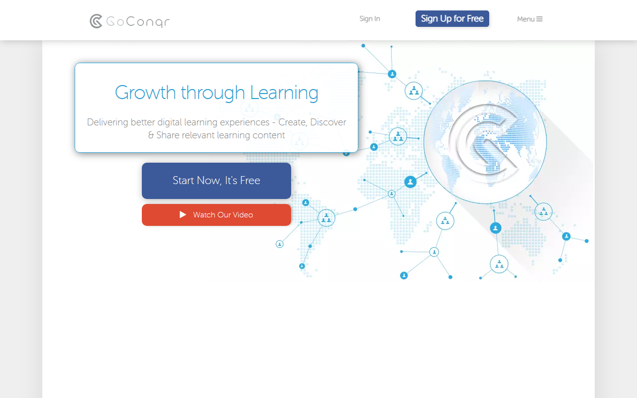 GoConqr screenshot