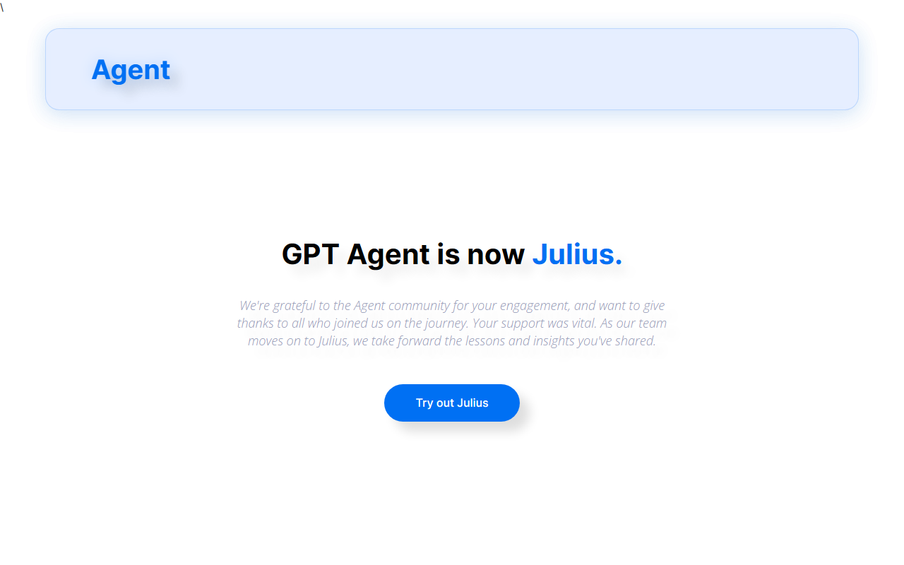 GPTAgent screenshot