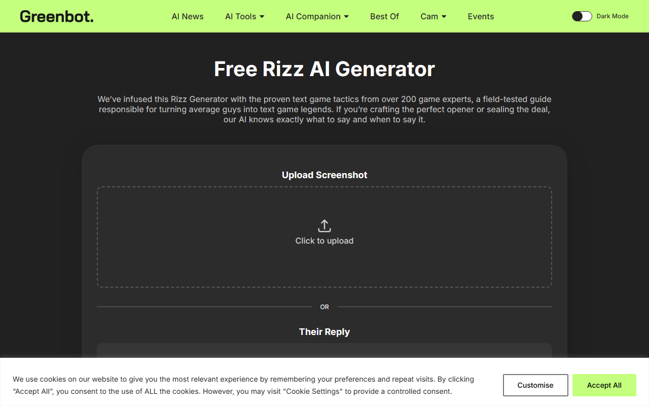 Greenbot screenshot