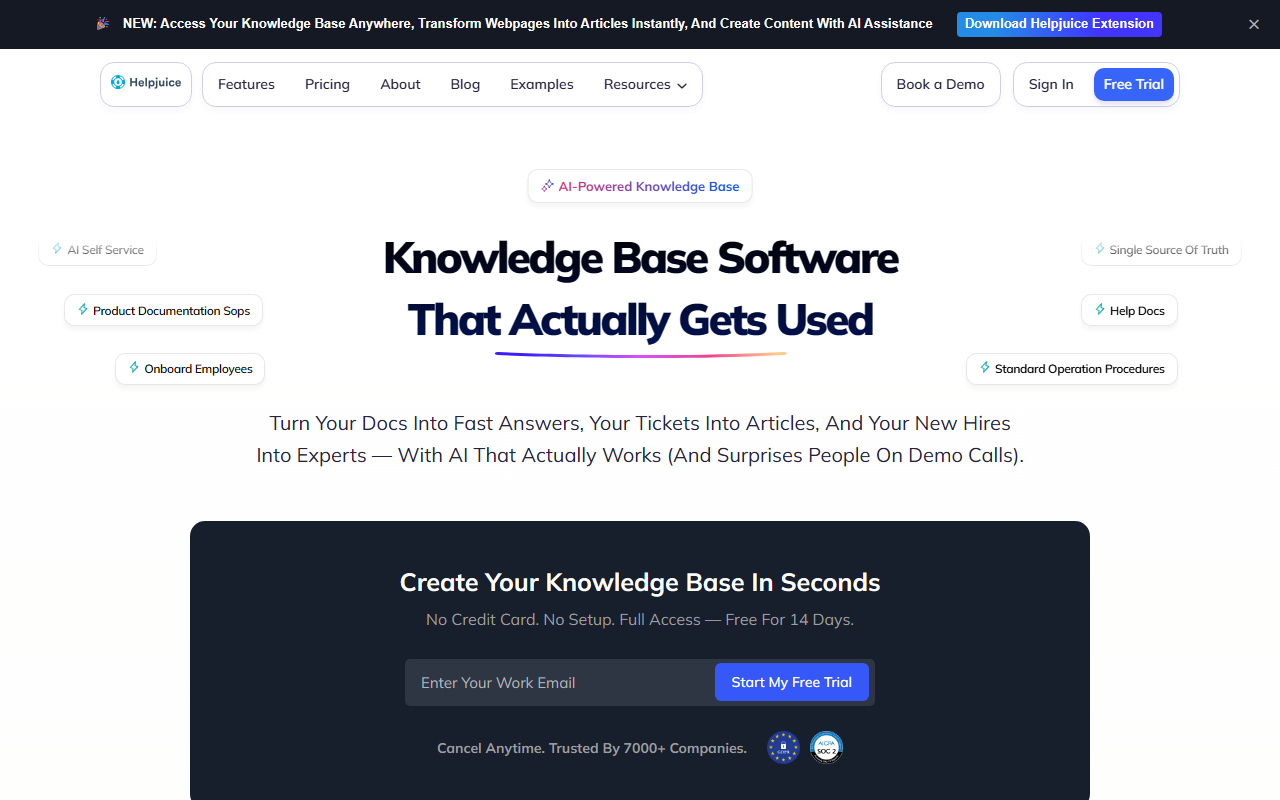 Helpjuice screenshot