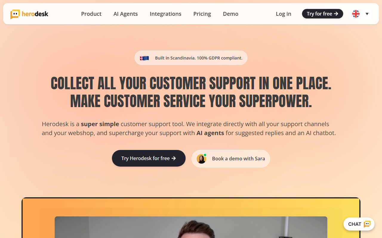 Herodesk screenshot