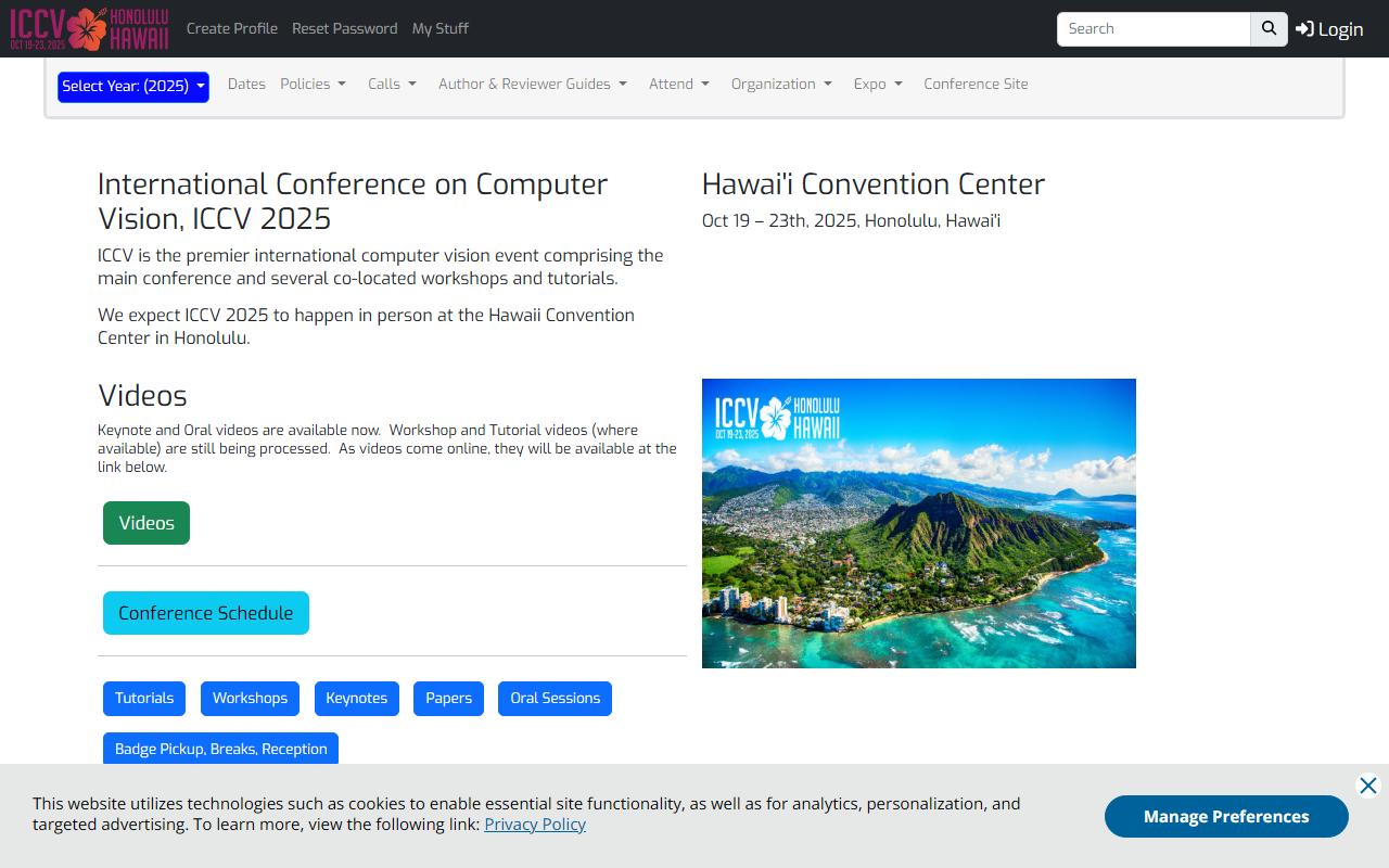 ICCV screenshot