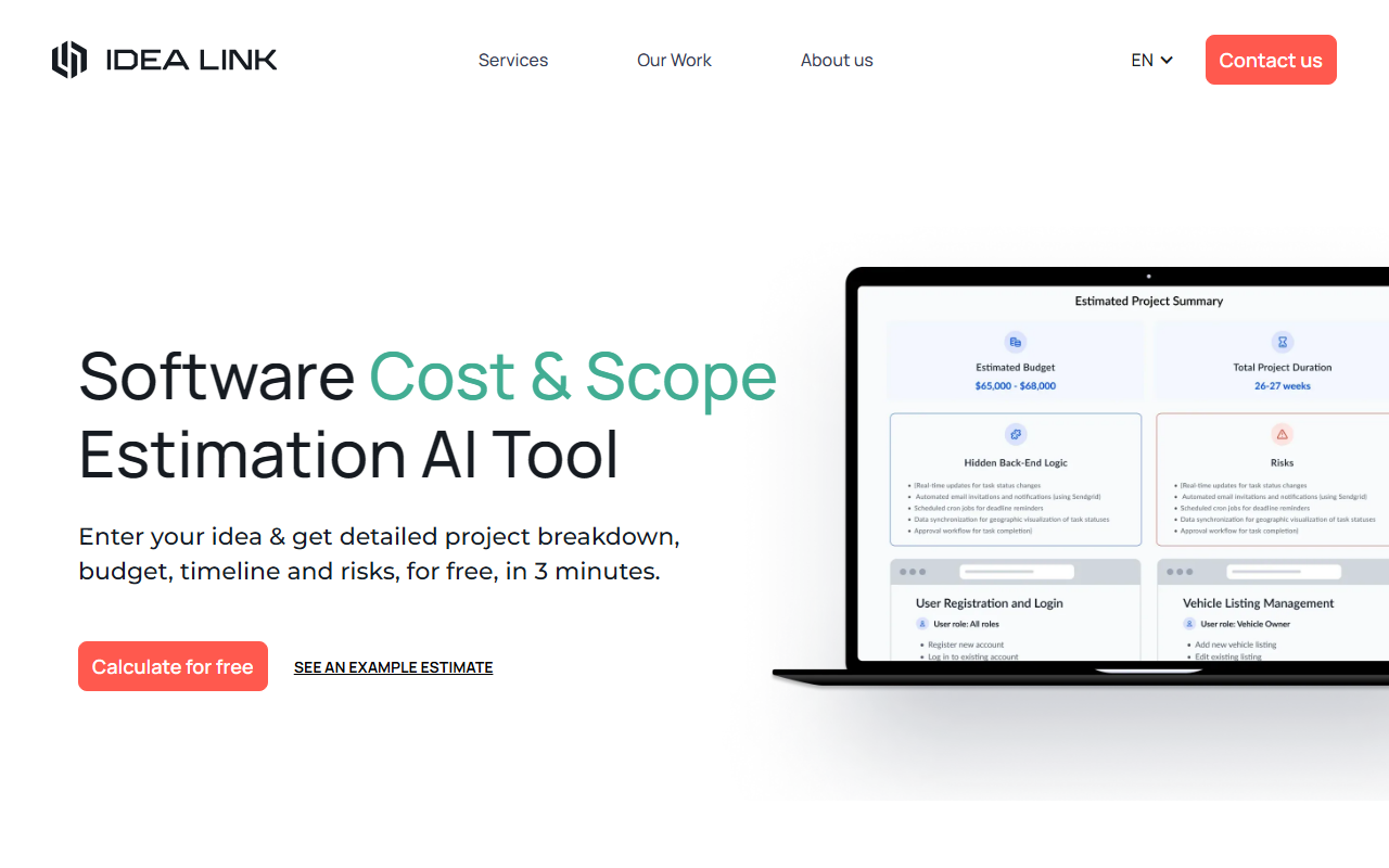 Idealink screenshot