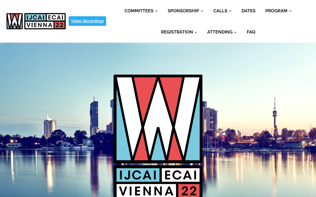 IJCAI-ECAI screenshot