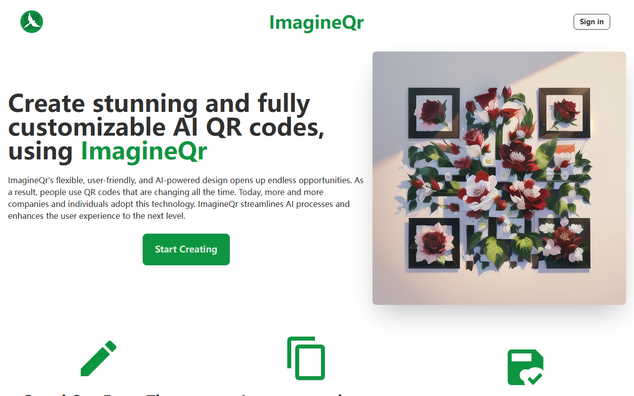 ImagineQr screenshot