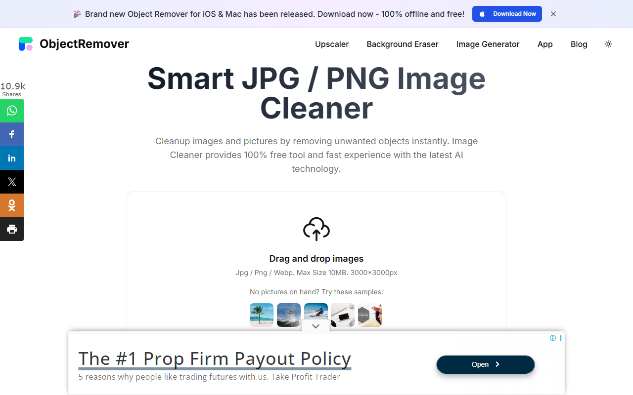 ImgCleaner screenshot