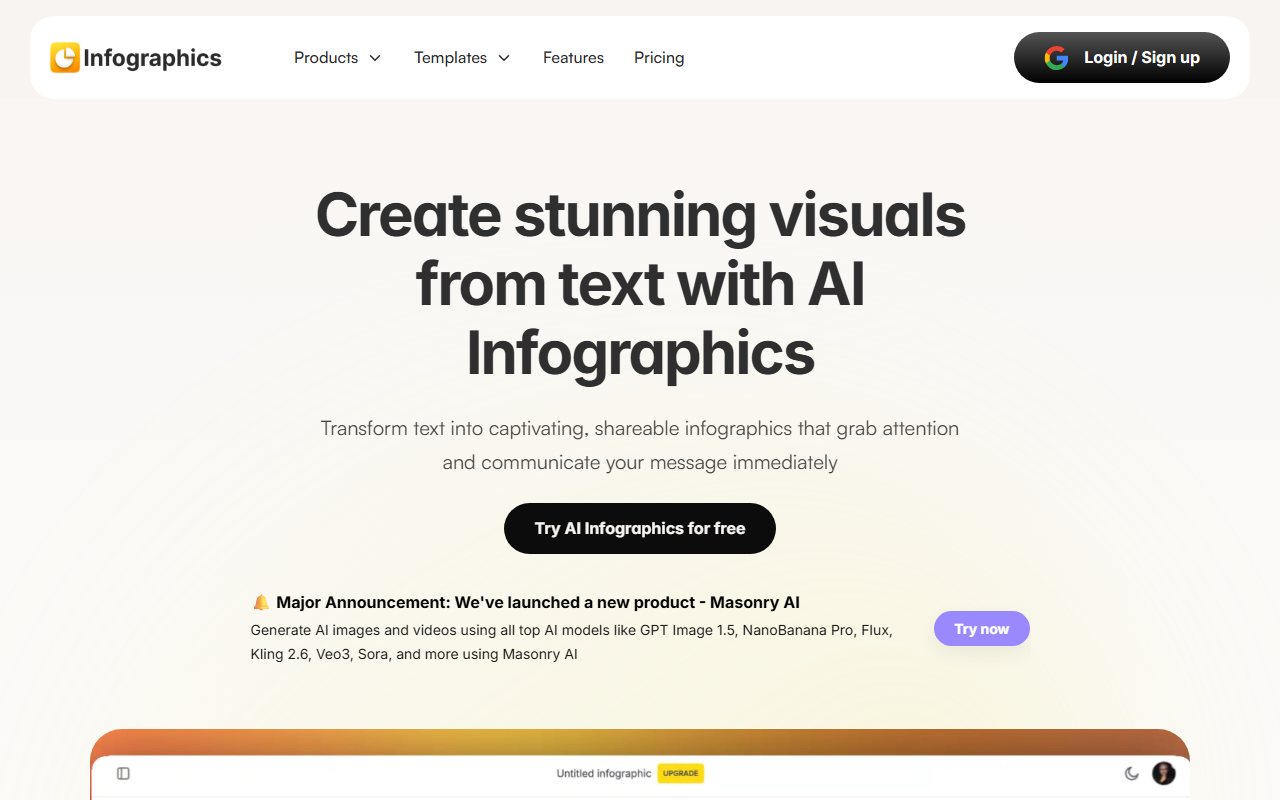 Infographics.so screenshot
