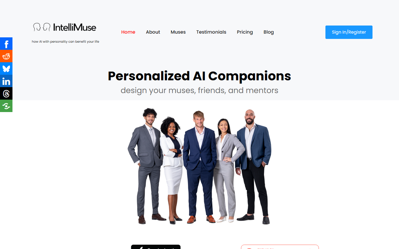 IntelliMuse screenshot
