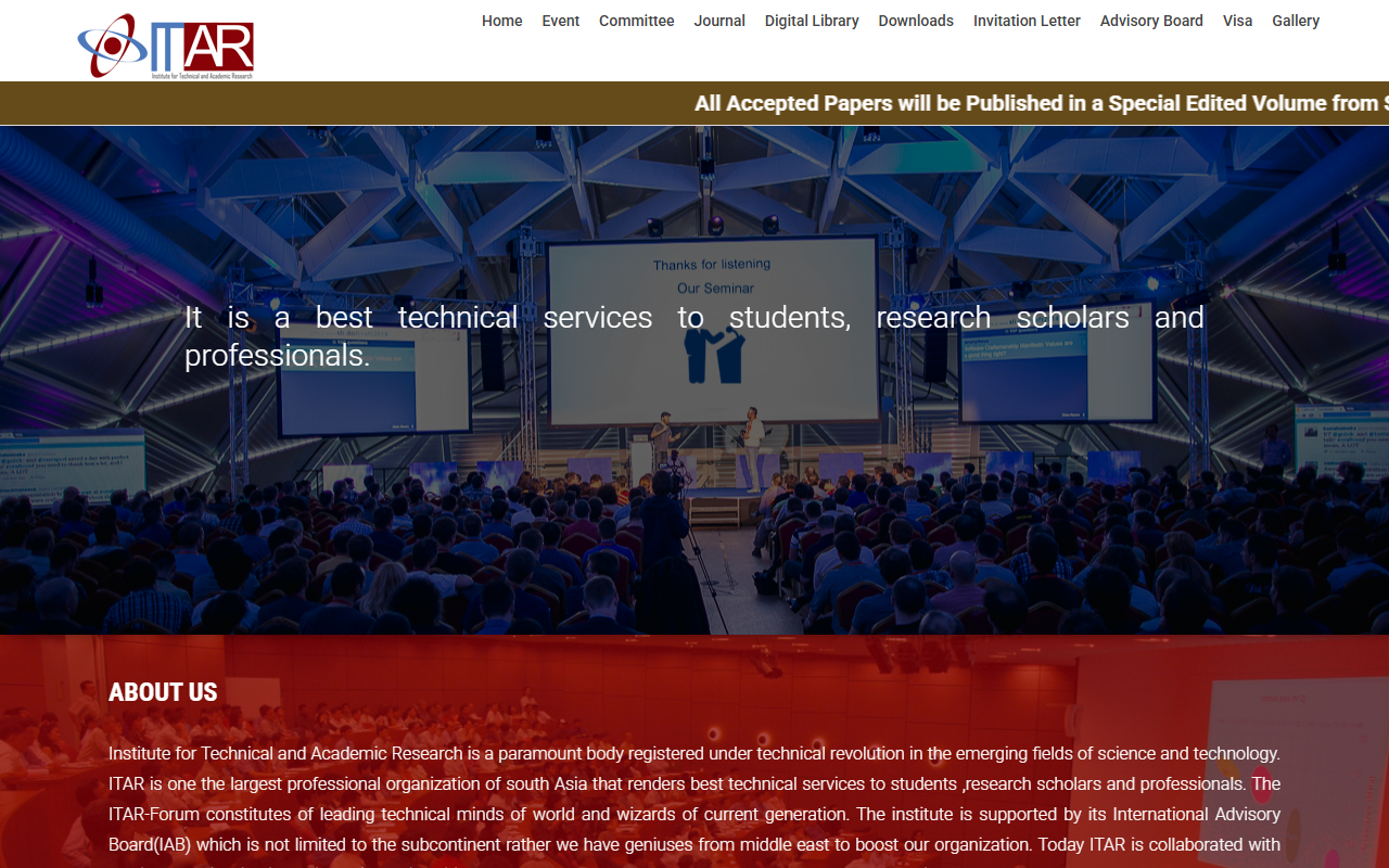 ITAR screenshot