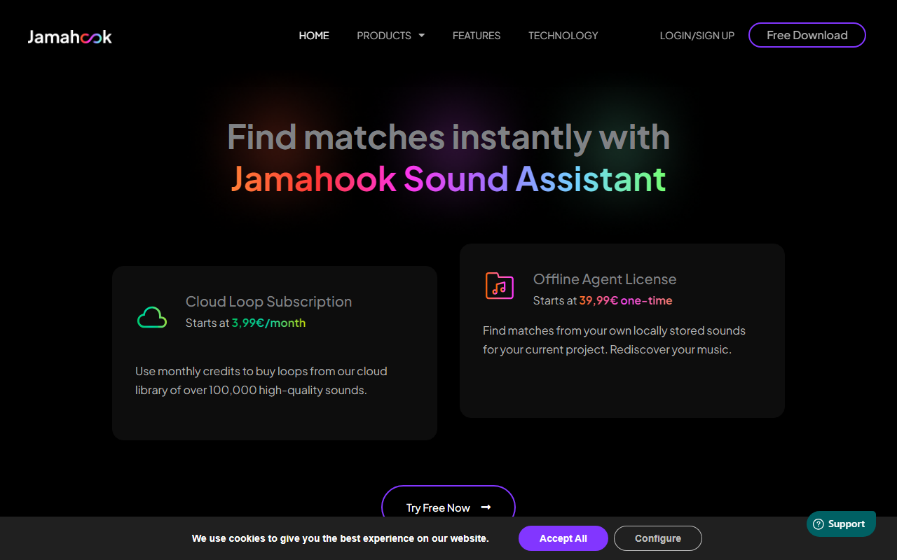 Jamahook screenshot