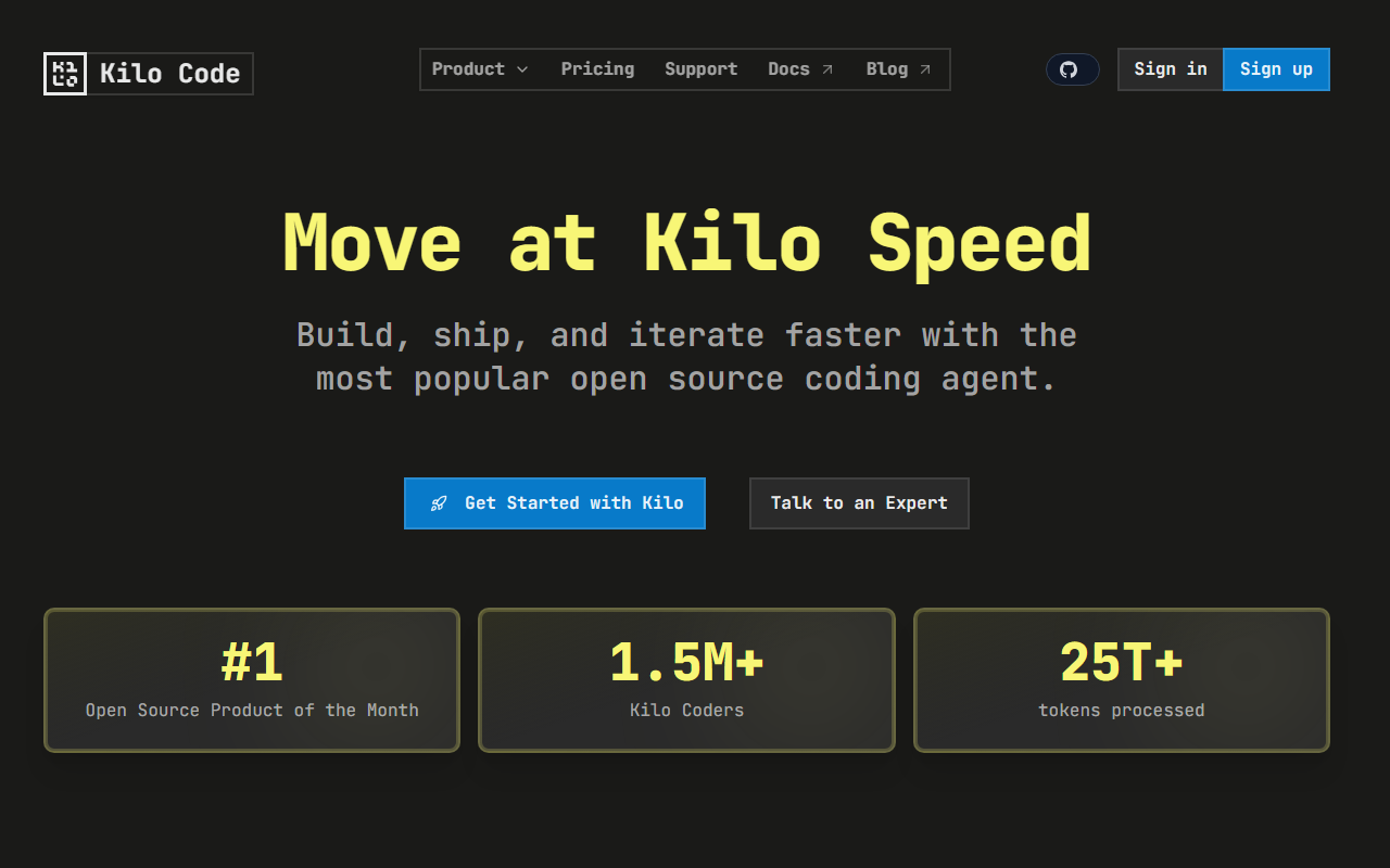 Kilo screenshot