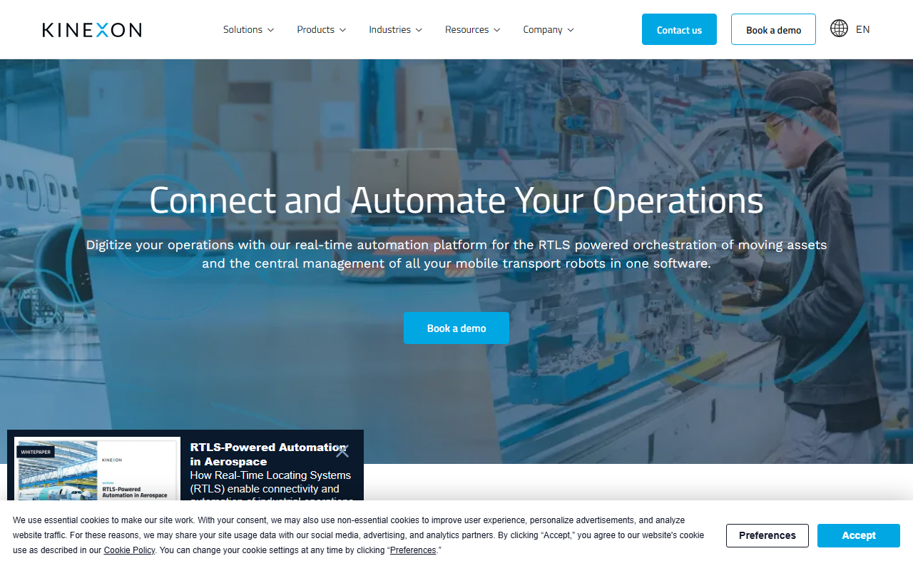 Kinexon screenshot