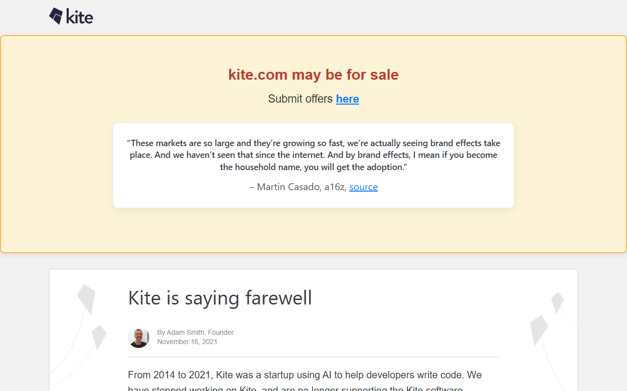 Kite screenshot