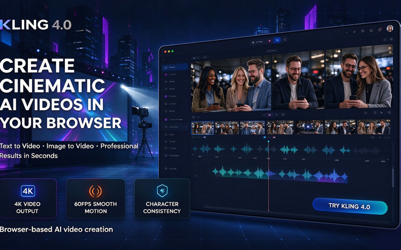 kling 4.0 screenshot