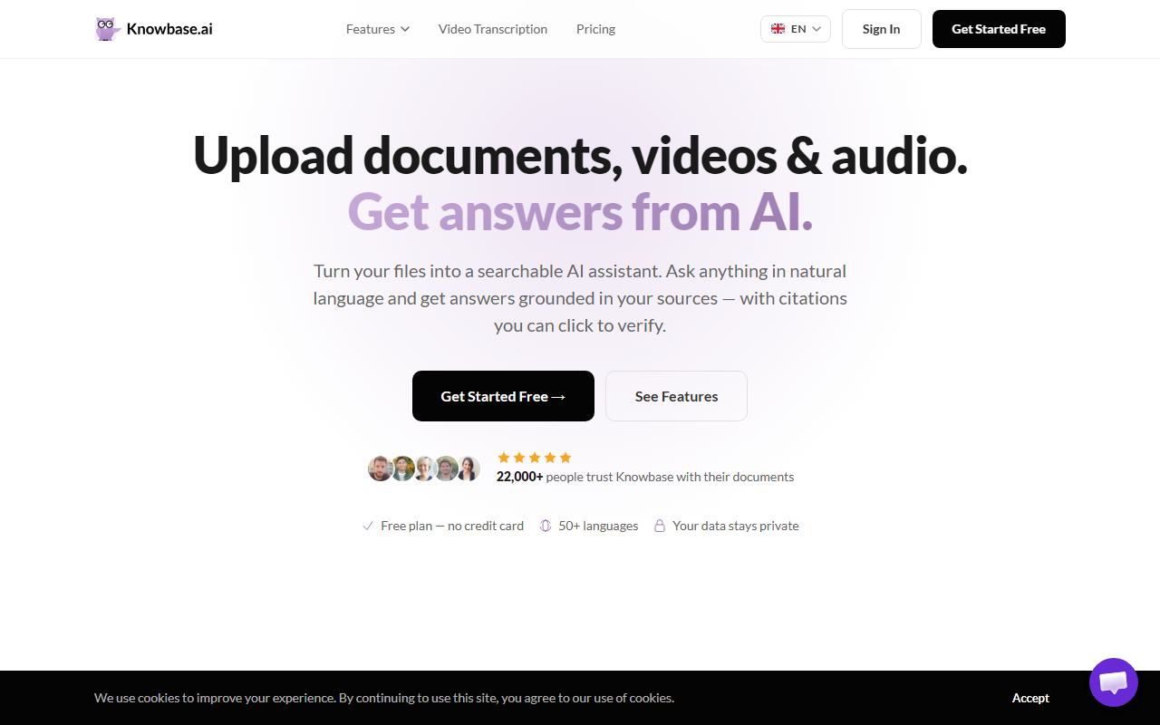 Knowbase.ai screenshot