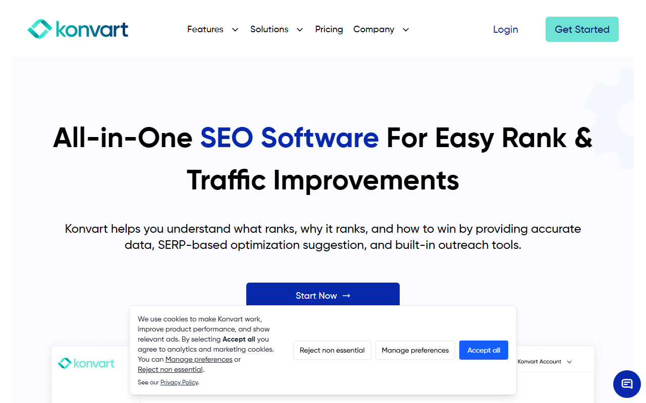 Konvart screenshot
