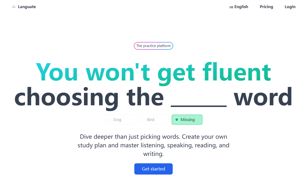 Languate screenshot