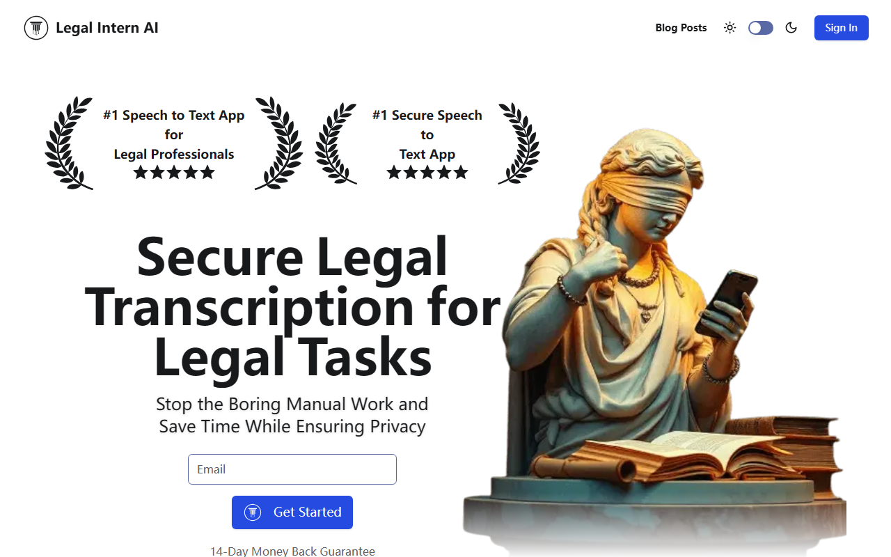 Legal Intern AI screenshot