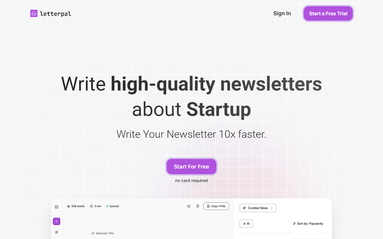 Letterpal screenshot