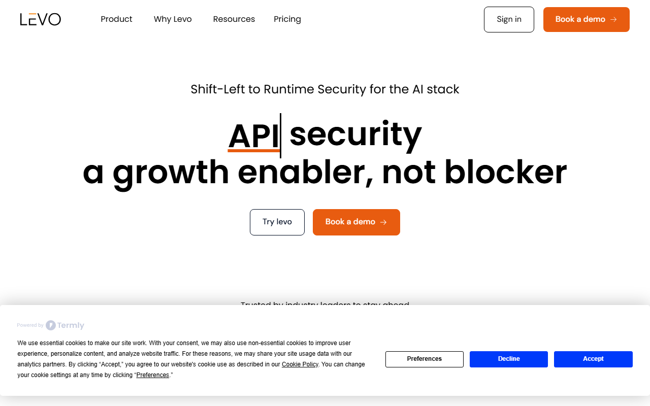 Levo.ai screenshot