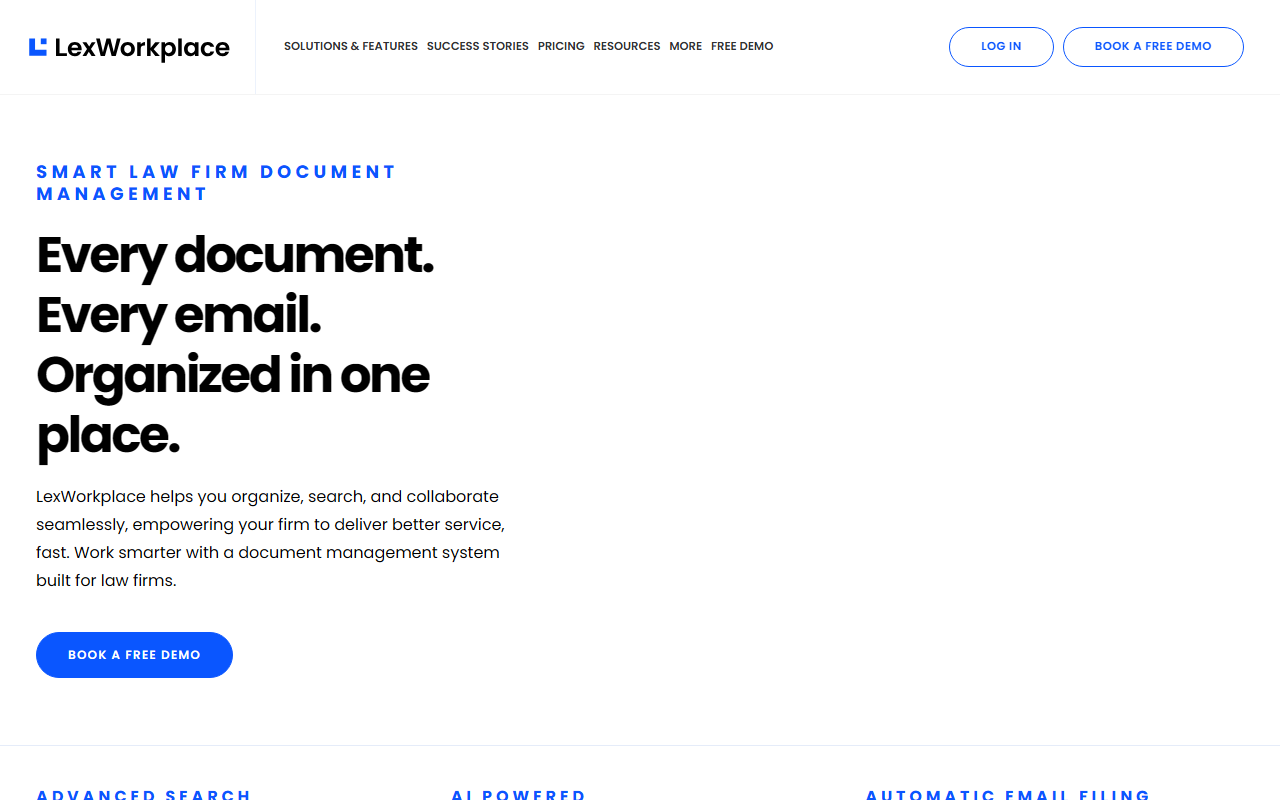 LexWorkplace screenshot