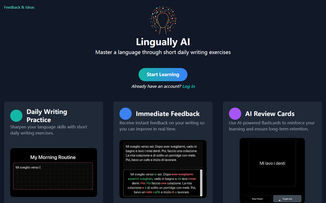 Lingually AI screenshot
