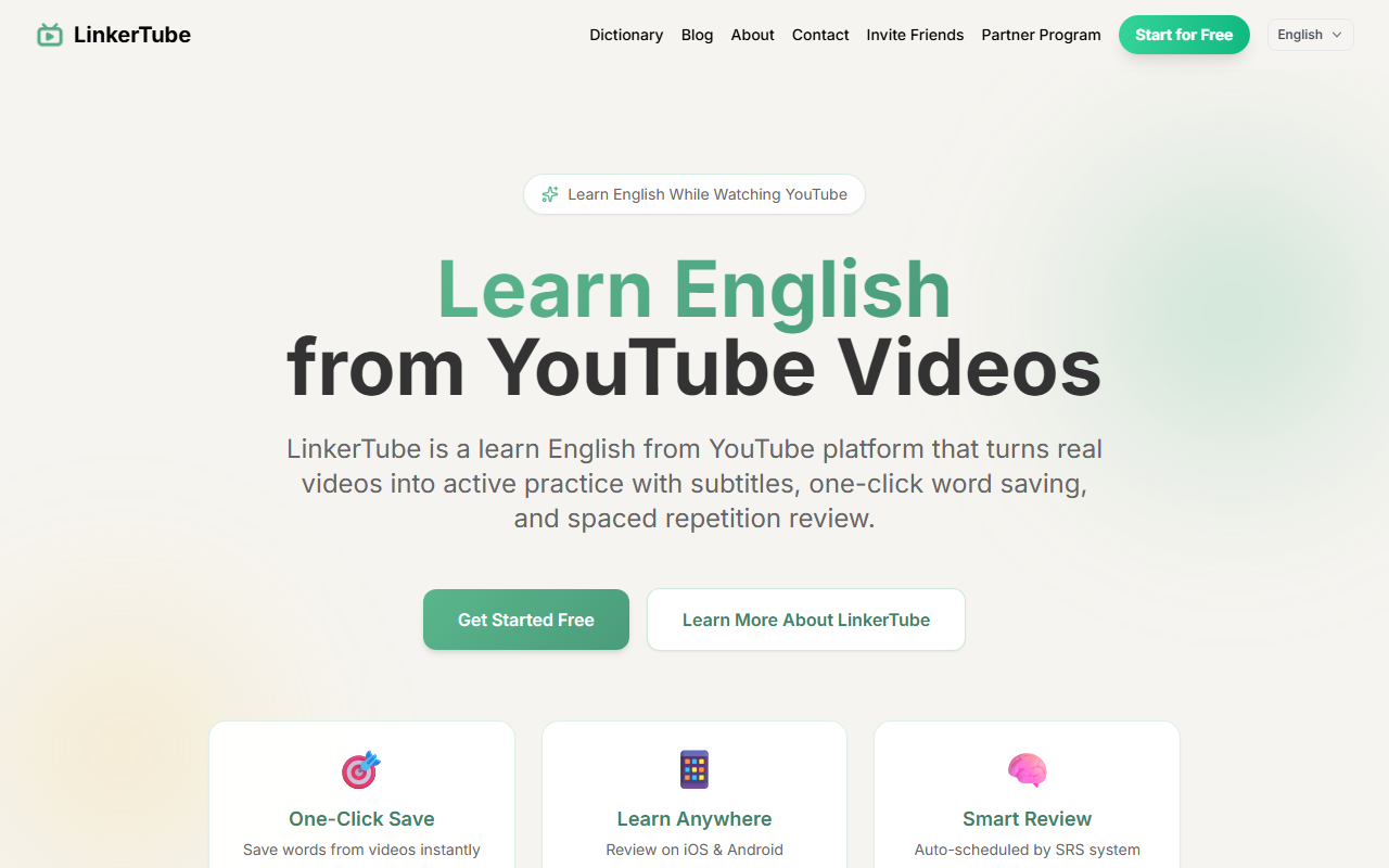 LinkerTube screenshot