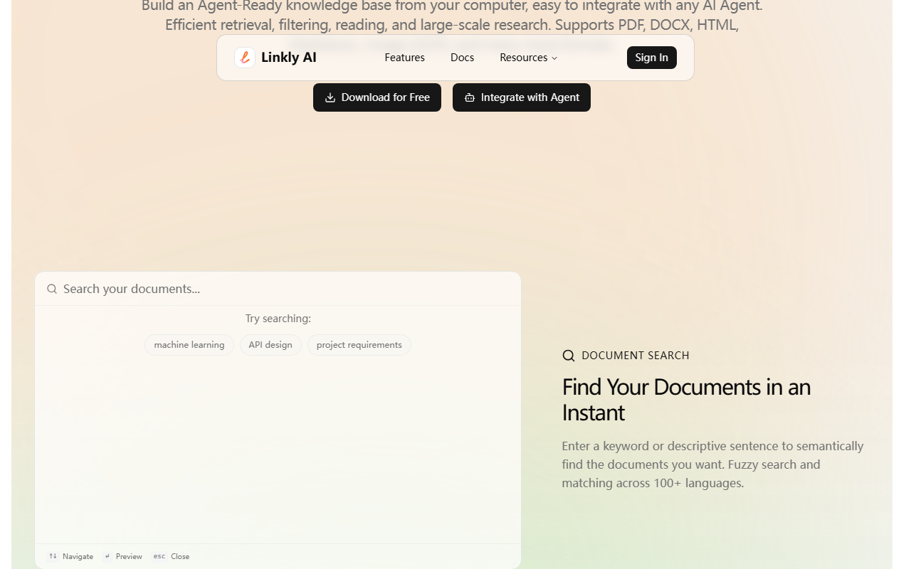 Linkly AI screenshot