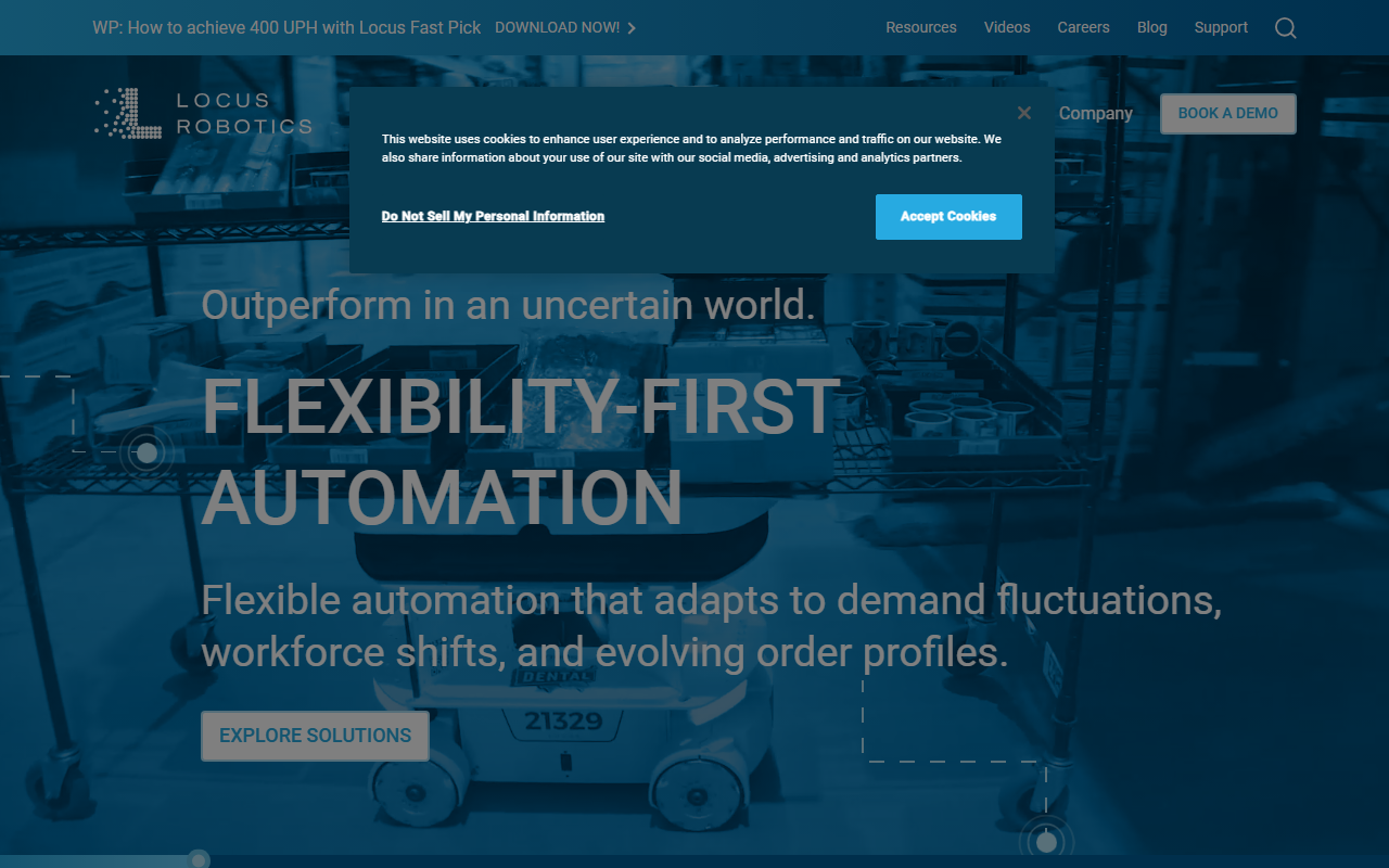 Locus Robotics screenshot