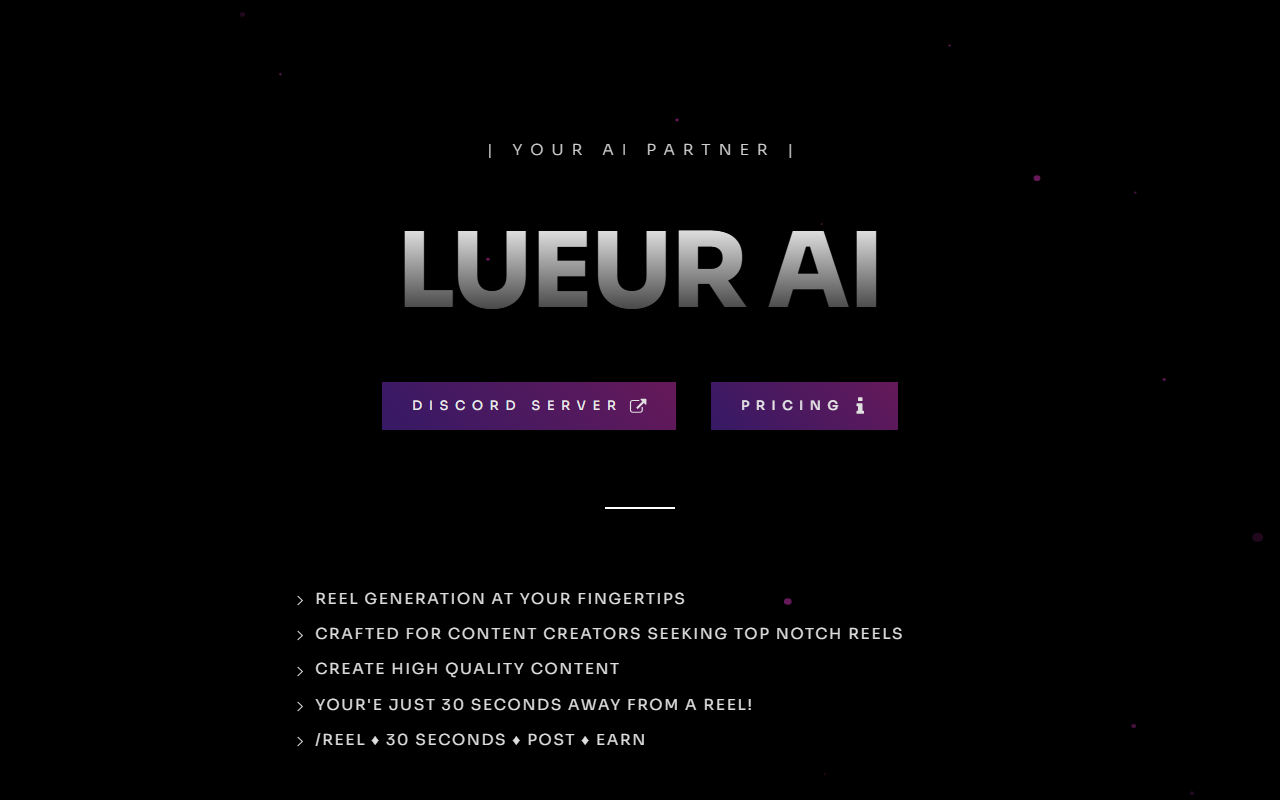 Lueur screenshot