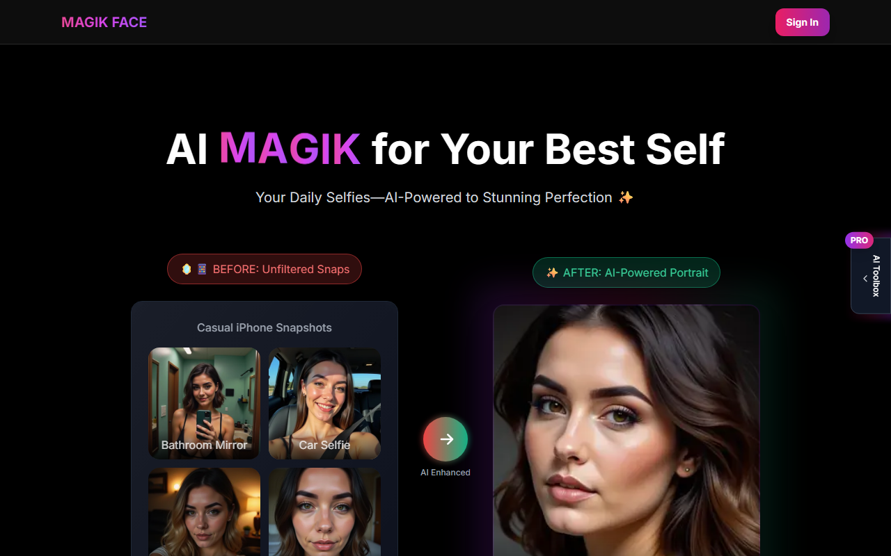 MagikFace screenshot