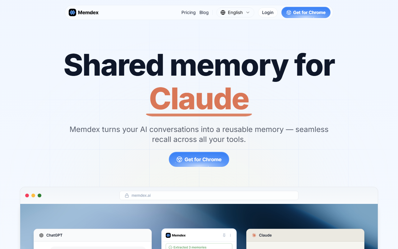 Memdex screenshot