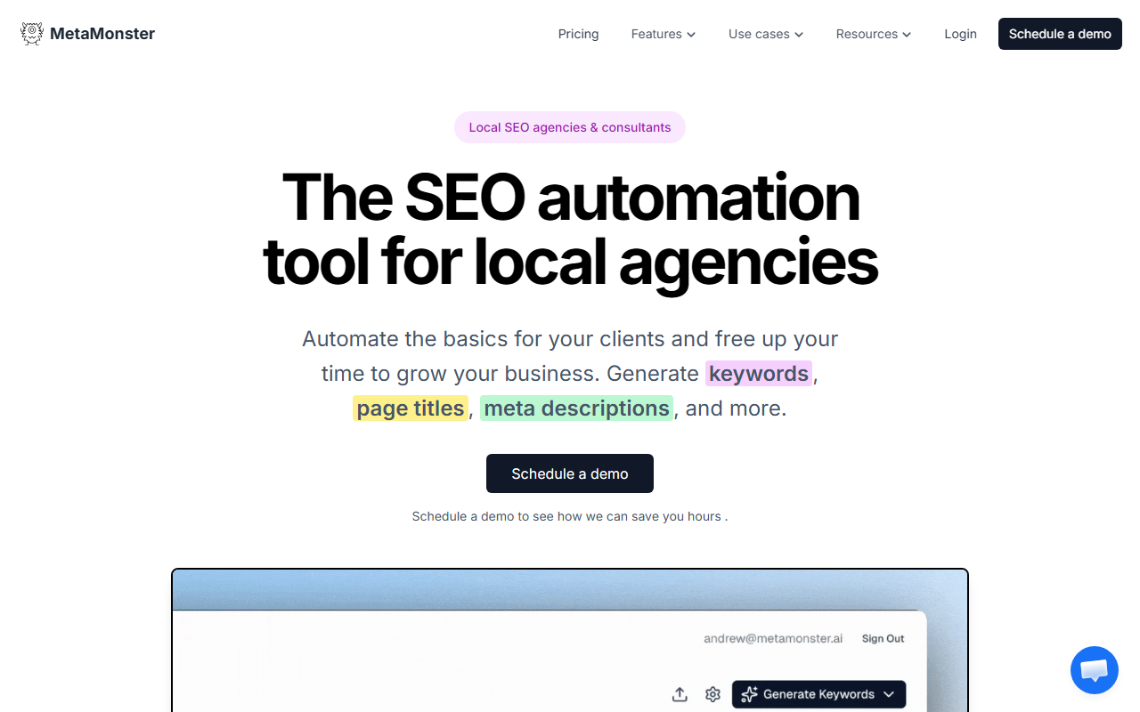 MetaMonster screenshot