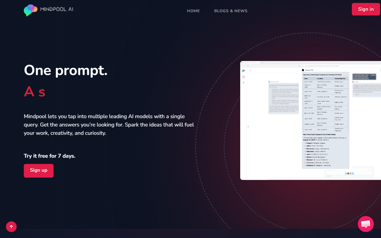 MindpoolAI screenshot
