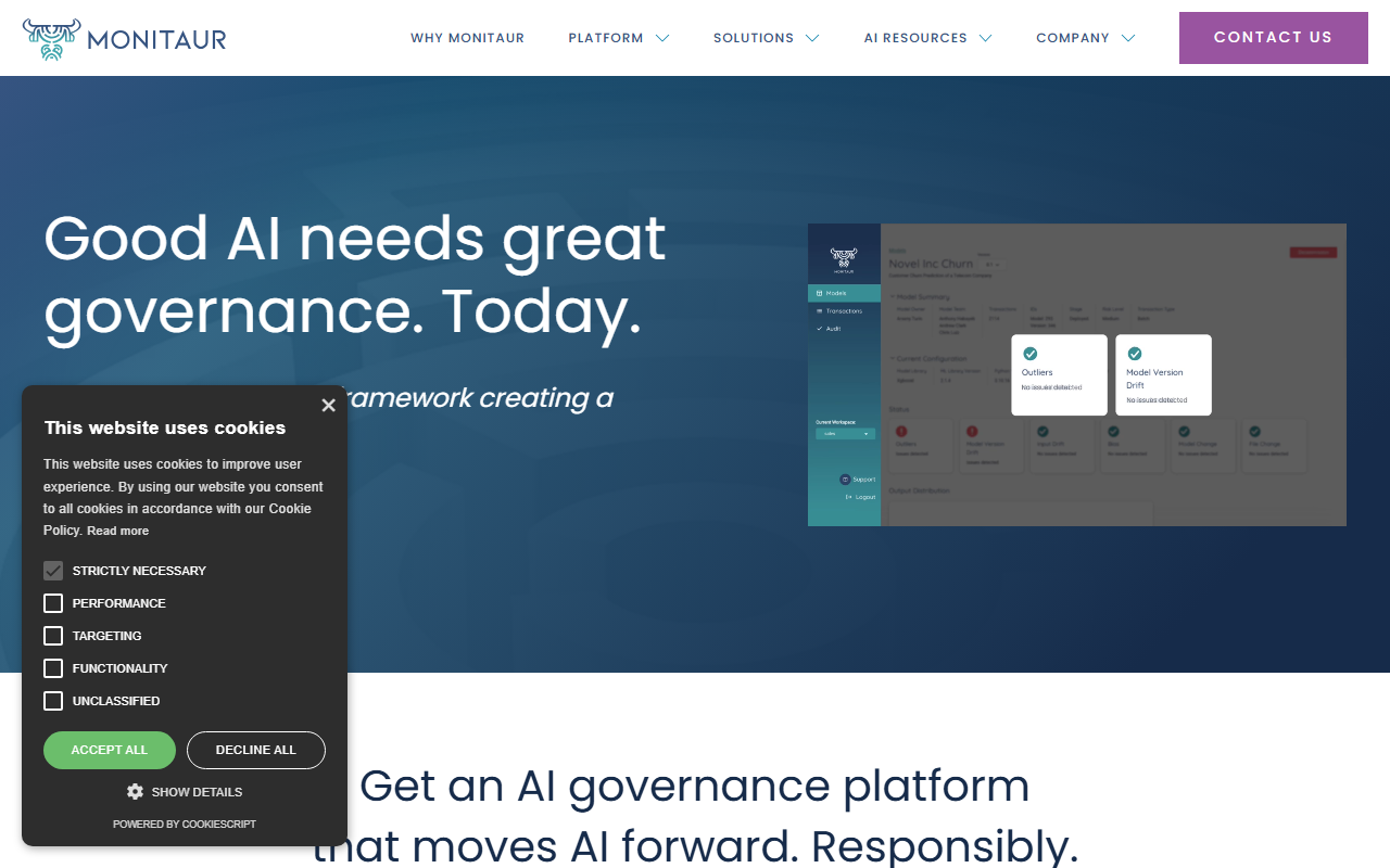 Monitaur screenshot