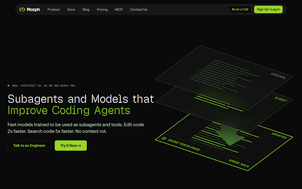 Morph screenshot
