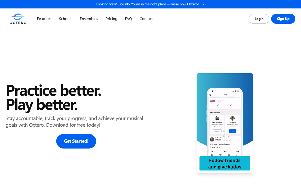 Octero screenshot