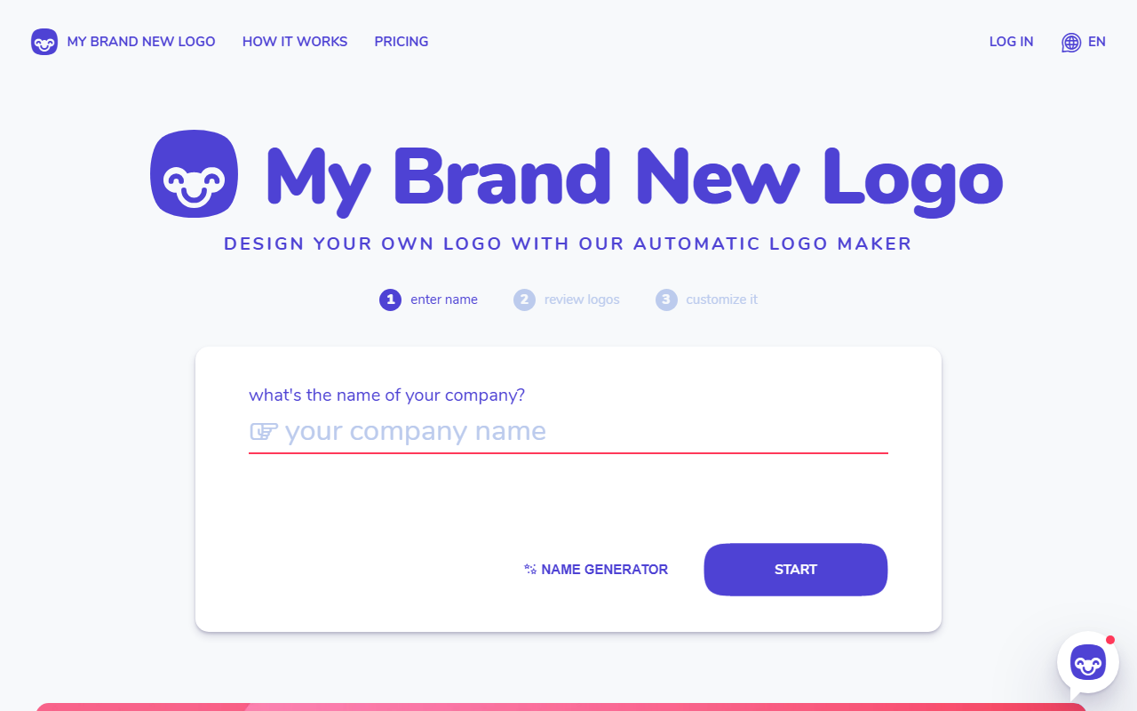 My Brand New Logo screenshot