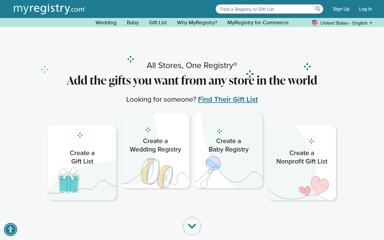 MyRegistry screenshot