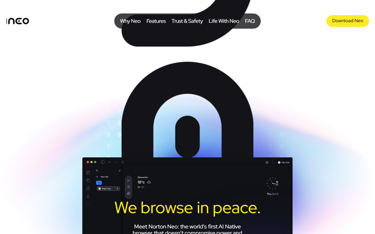 Norton Neo screenshot