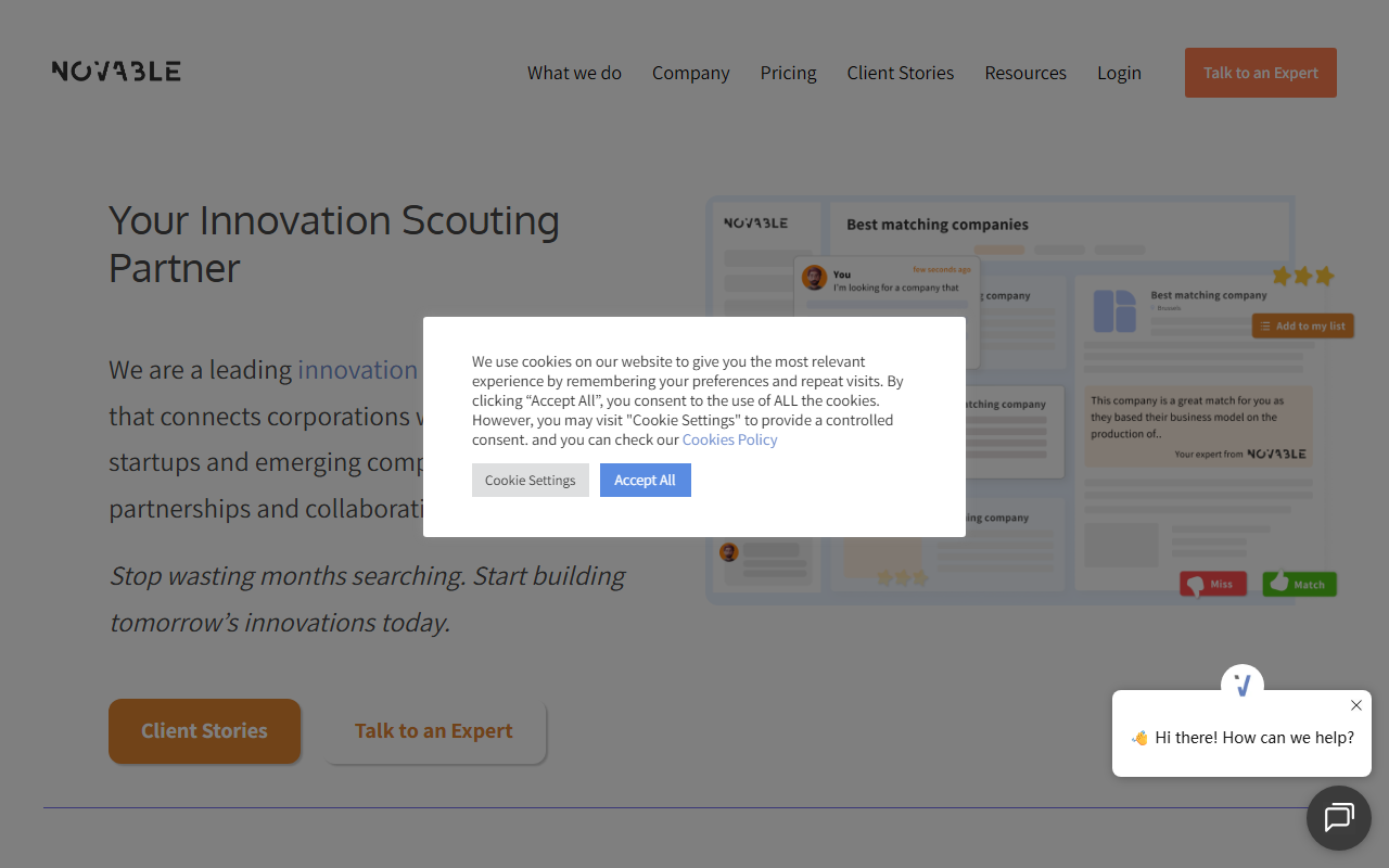 Novable screenshot