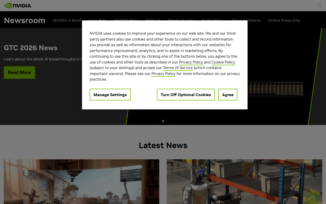 NVIDIA screenshot