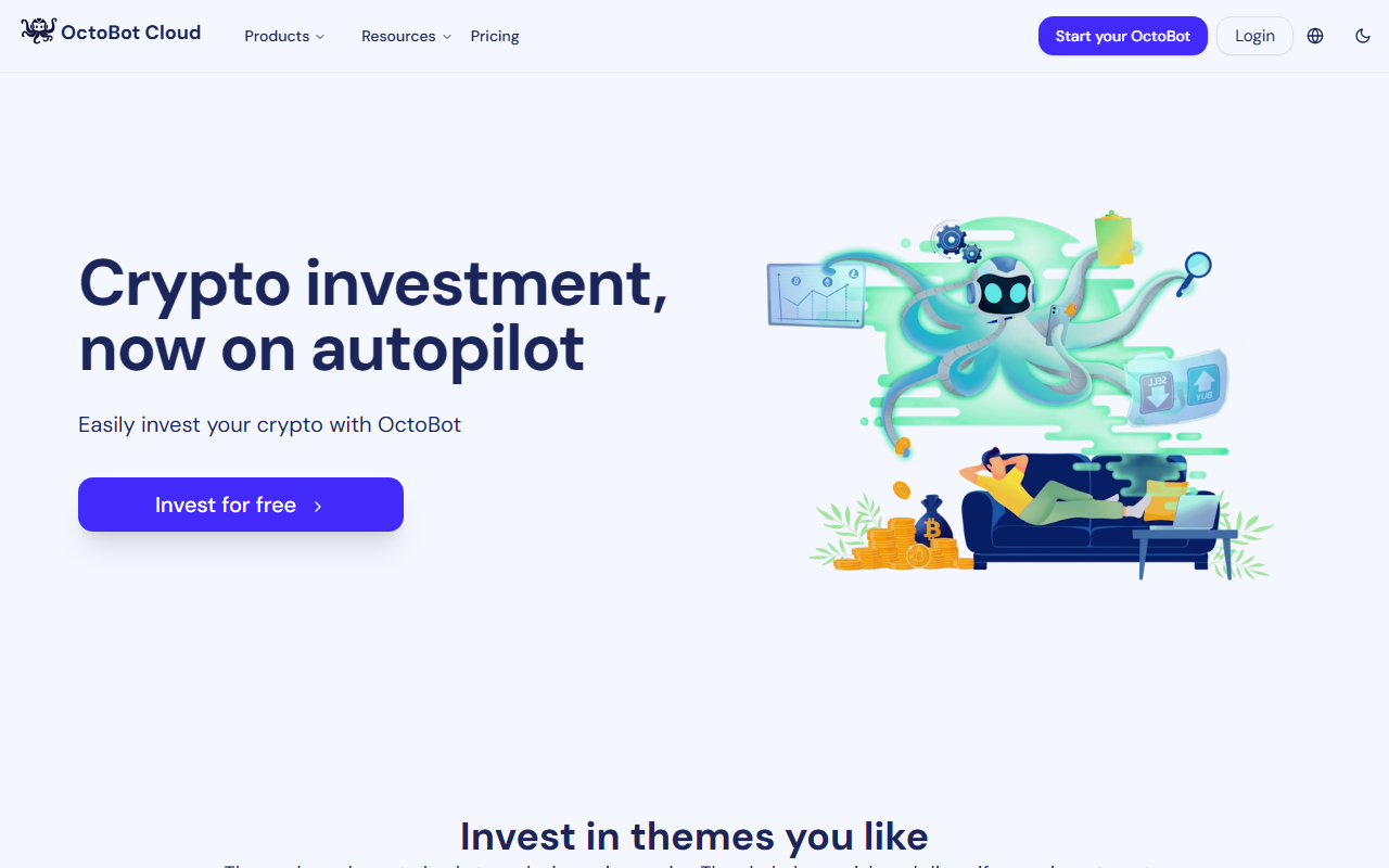 OctoBot screenshot